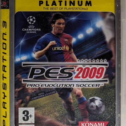 [PS3] Pro Evolution Soccer 2009 (Platinum)