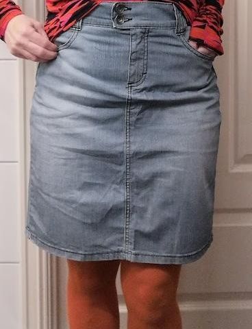 Bessie Vintage Denim Skirt