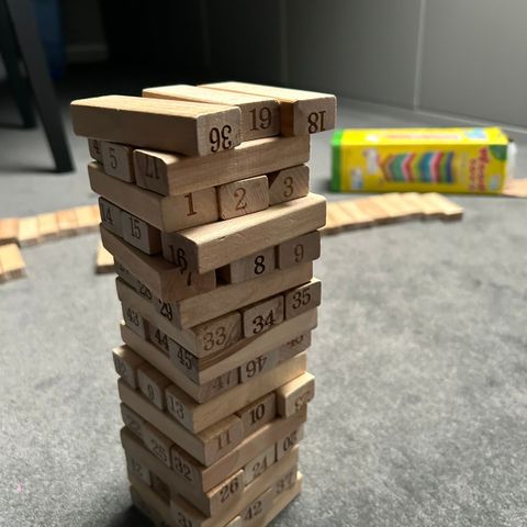 wood building blocks box