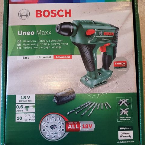 Bosch borhammer/skrumaskin/drill selges