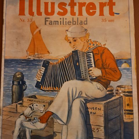 Illustrert familieblad nr 33. 51 årgang 1937