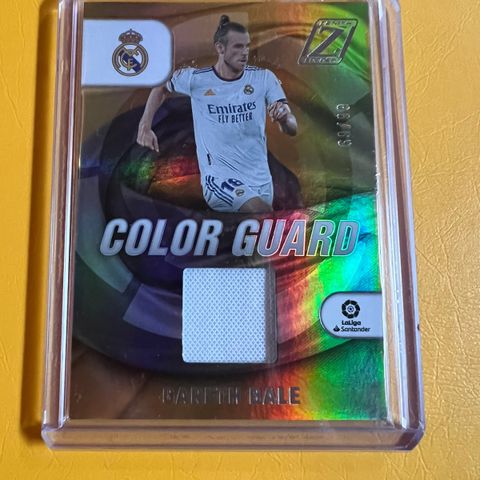 Gareth Bale player worn patch fotballkort /99