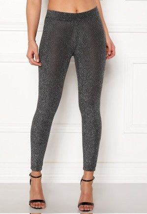 Happy Holly  leggings Black / Silver