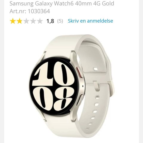 Som ny samsung Galaxy Watch6 40mm 4G