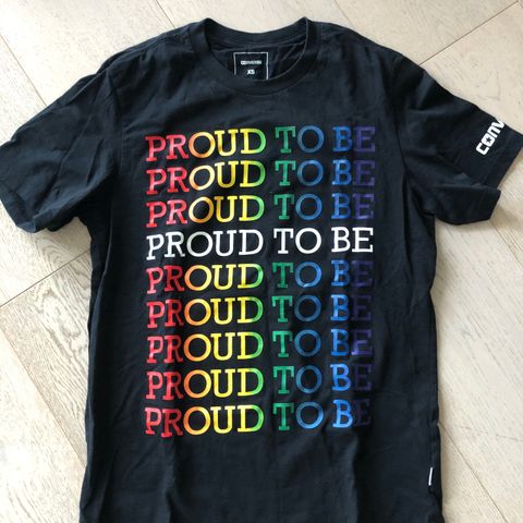 Pride - T-skjorte - converse «Proud to be»