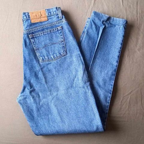 Long tall sally - jeans - bukse - vintage - blå  - str 16!