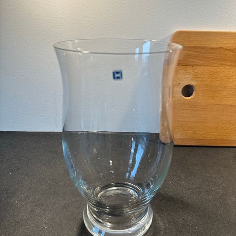 Hadeland Glassverk Fuego Stormlykt / Vase 27cm