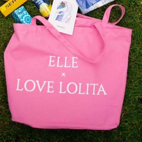 ELLE x LOVE LOLITA tote bag