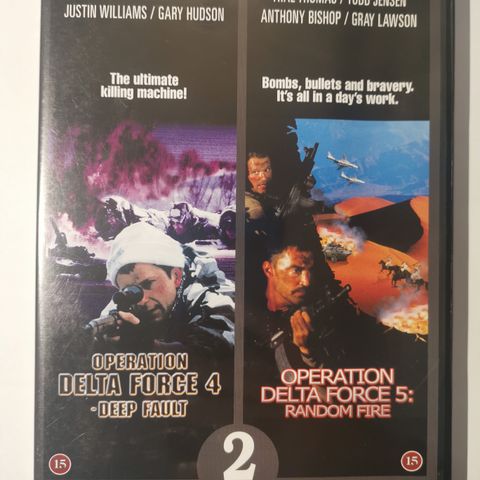 Operation Delta Force 4 / 5 (DVD, norsk tekst)