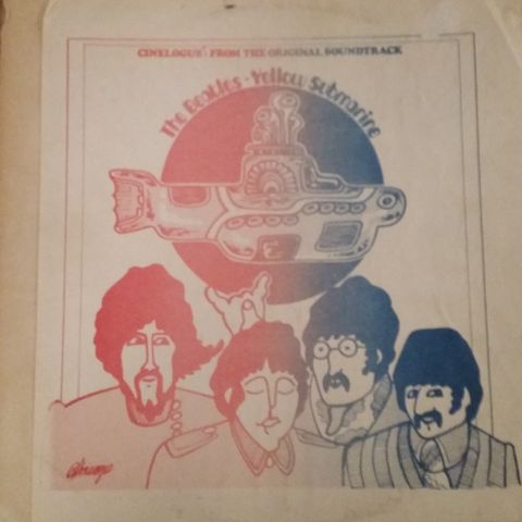 The Beatles – Cinelogue From The Original Soundtrack "Yellow Submarine"