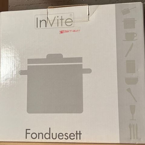 Fonduesett - uåpnet