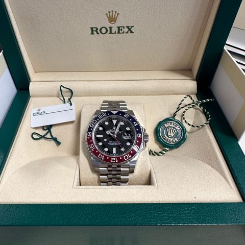 Rolex GMT-Master II Pepsi 126710BLRO Jubilee - NORSK