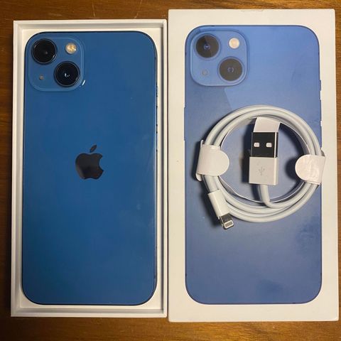 Apple iPhone 13 - 128GB - Blå