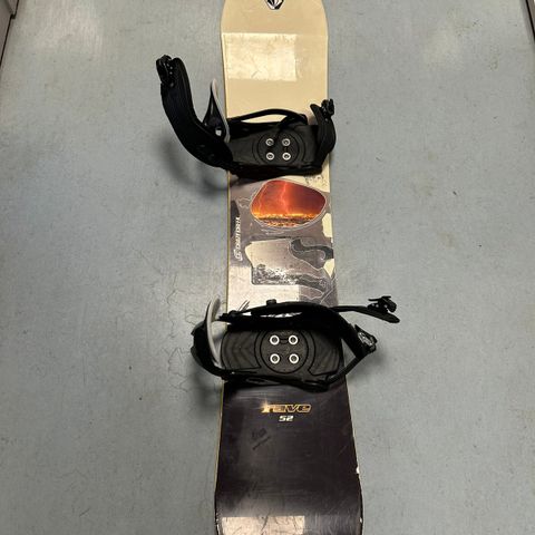 snowboard med sko