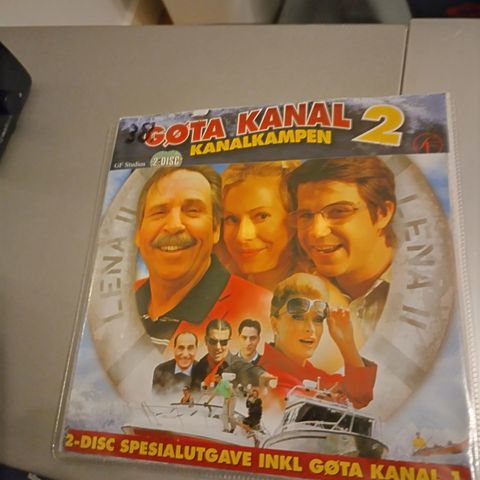 DVD Gøta Kanalen 1 og 2.