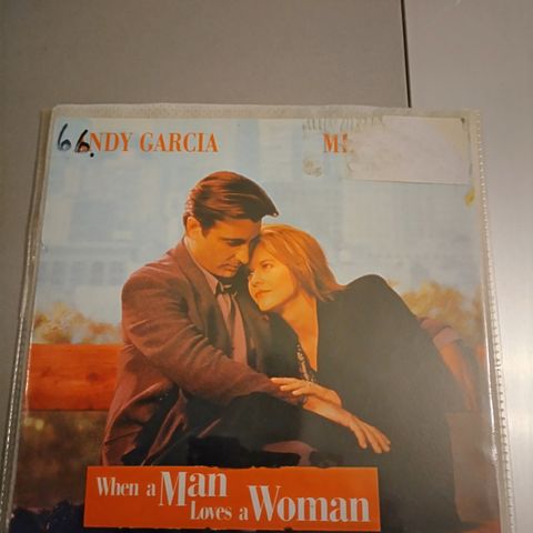 DVD Wen a man loves a woman.