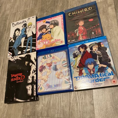 Anime selges billig samlet