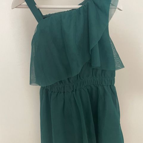 Nydelig grønn kjole str 116