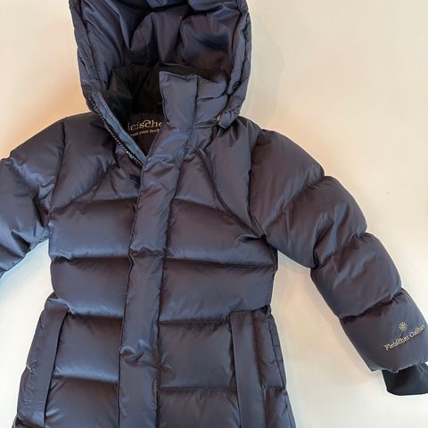 Fleischer Couture kids navy Polaris Down coat / dunkåpe barn