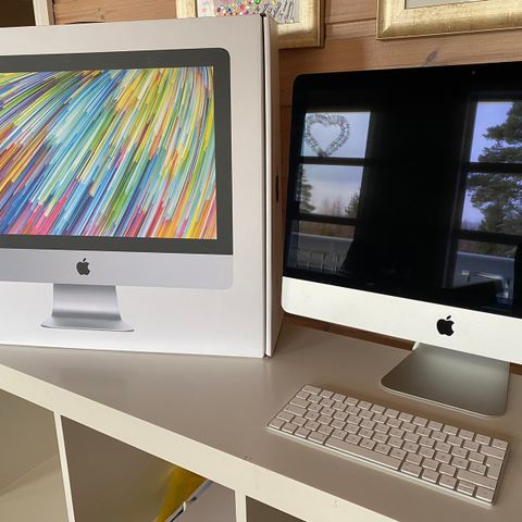 iMac 21,5 tommer 4K-skjerm