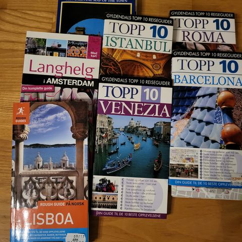 Reise guider Topp 10 bøker