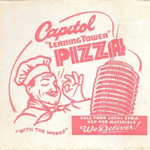 Div. Artister - Capitol "Leaning Tower" Pizza - Twelve Hot Slices CD