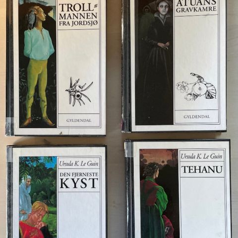 Komplett Jordsjø  serie av Ursula K Le Guin til salgs.