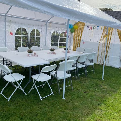 Utleie av partytelt - 3x6m - til din anledning