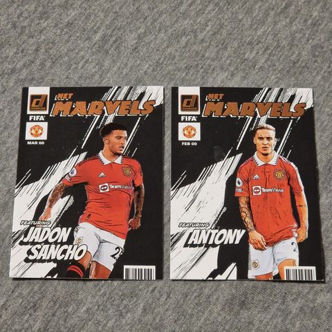 Net Marvels Manchester United Sancho Antony Panini 2022-23