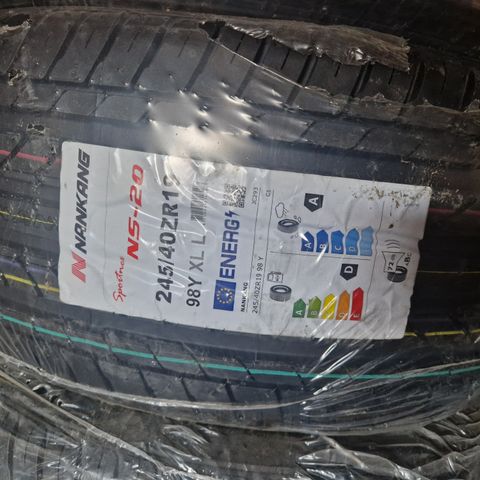 2x NEW NANKANG  Sportnex NS 20 245 /40ZR19