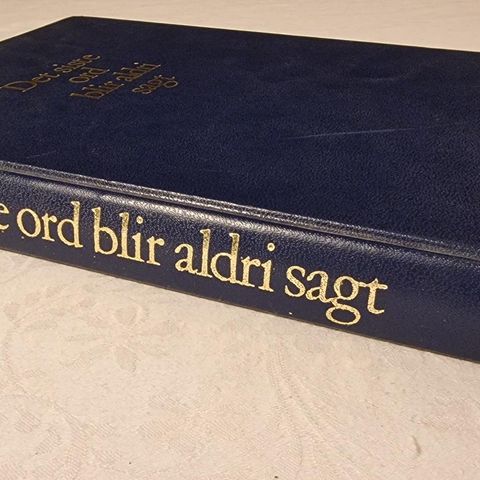 Det Siste Ord Blir Aldri Sagt (1968) Stavanger Aftenblads 75års Jubileum