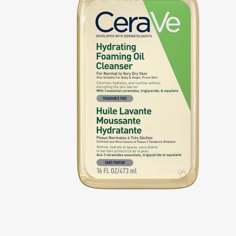 CeraVe hydrating foaming oil cleanser - helt ny!