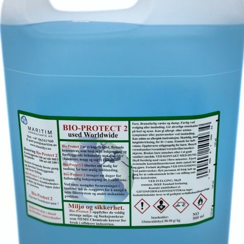 5 liter Bio Protect 2 mot dieseldyr
