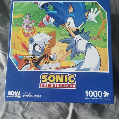 Sonic puslespill 1000