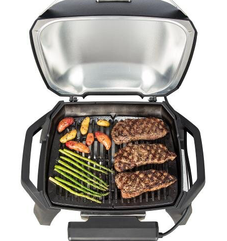 WEBER Pulse 1000 elektrisk grill med 1800W m. trekk