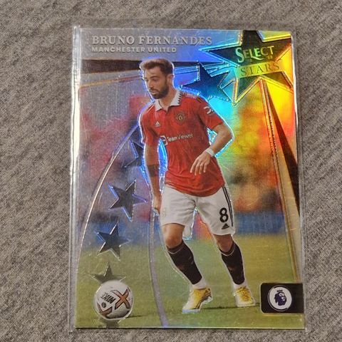 Bruno Fernandes Select Stars 2022-23 Panini Prizm