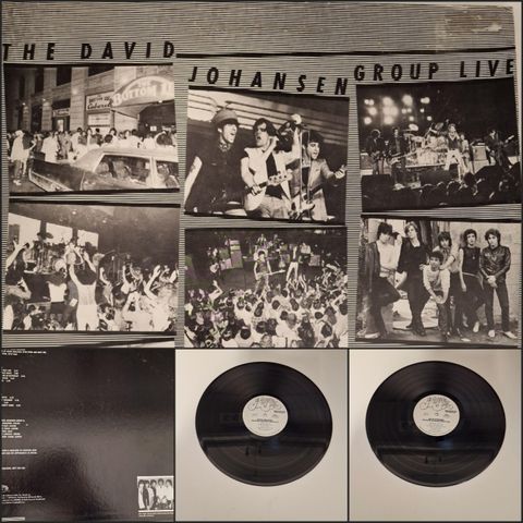 THE DAVID JOHANSEN "GROUP LIVE" 1978