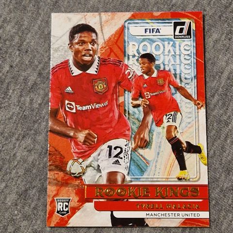 Tyrell Malacia Rookie Kings Manchester United 2022-23 Panini Donruss