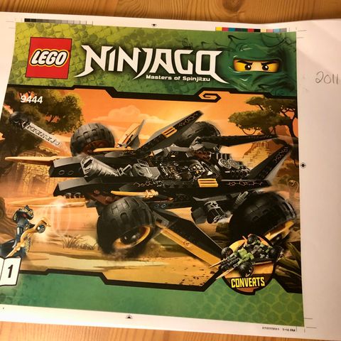 Lego Ninjago Cole’s Tread Assault 9444