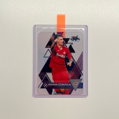 Dominik Szoboszlai true rookie topps crystal 2019