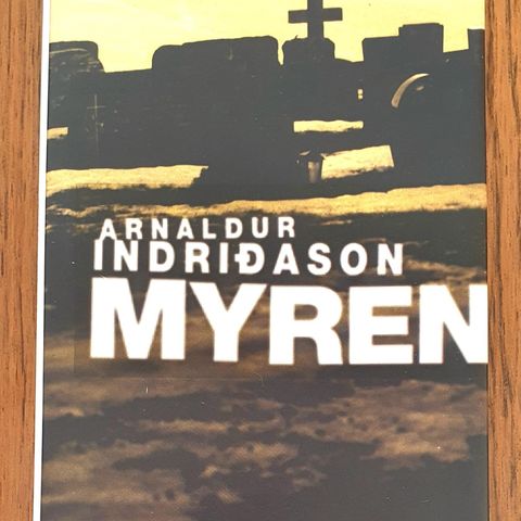 Arnaldur Indridason - Myren (Innbundet)