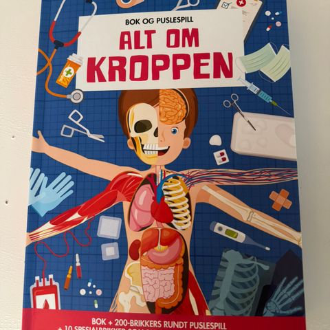 Alt om kroppen bok og puslespill