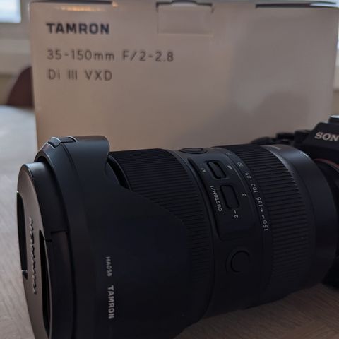 Tamron 35-150 mm f2-2.8