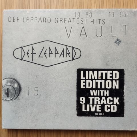 CD. DEF LEPPARD. GREATEST HITS VAULT