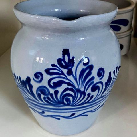 Vintage Keramikk vase - Hollandsk stil