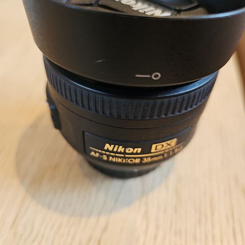 Nikon dx 35mm 1:1.8g