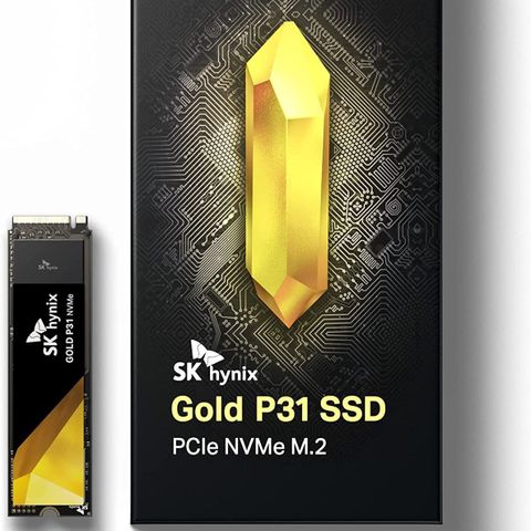 SK Hynix Gold P31 1TB PCIe M.2 SSD 3500MB/S