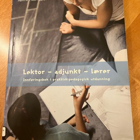 Lektor adjunkt lærer