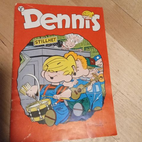 Dennis fra 1960 og 1962 selges samlet. 5 stk.