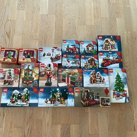 Lego - GWP - gigantisk pakke med juletema